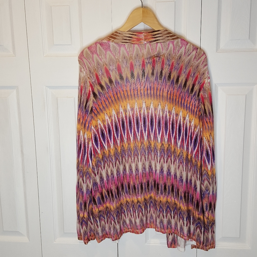 Chico's Open Cardigan Sweater Size 2